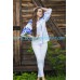 Boho Style Ukrainian Embroidered Folk Blouse 37